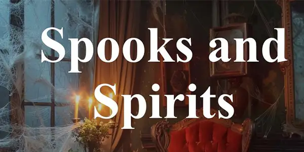 Spooks & Spirits 👻 Join us for our 5th annual event on Oct 25th at 6:30 PM. Enjoy a charcuterie board, bring your drinks, and experience a powerful reading by Melissa. Limited spots available! $50 fee.