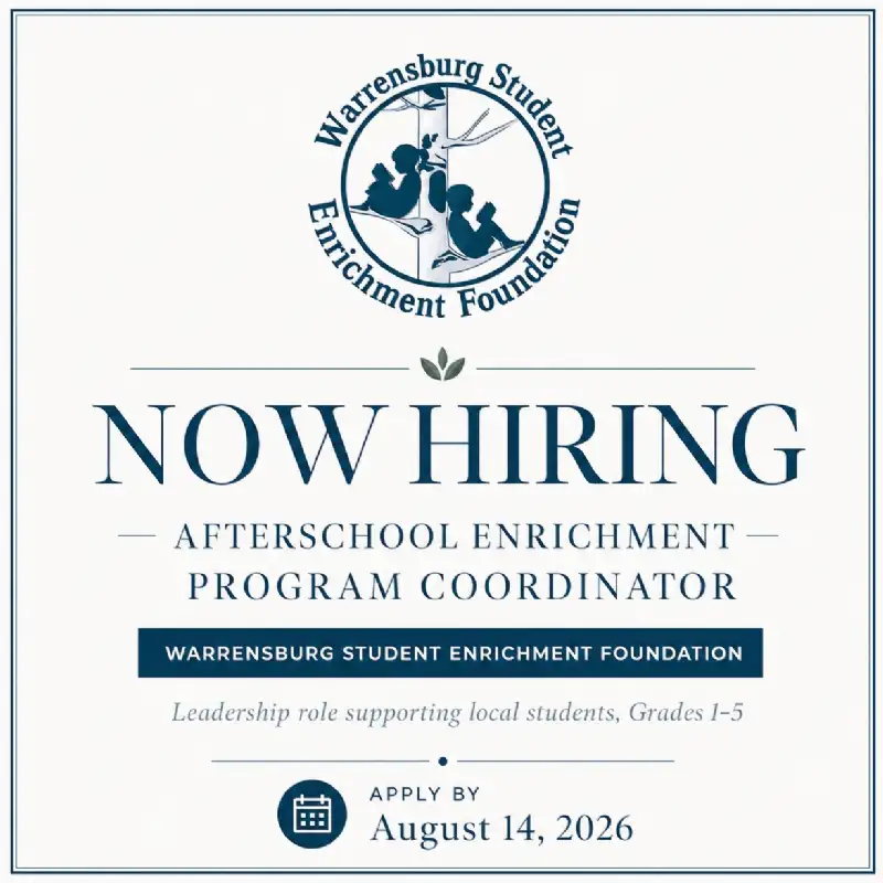 Now Hiring: Afterschool Enrichment Program Coordinator (WSEF)