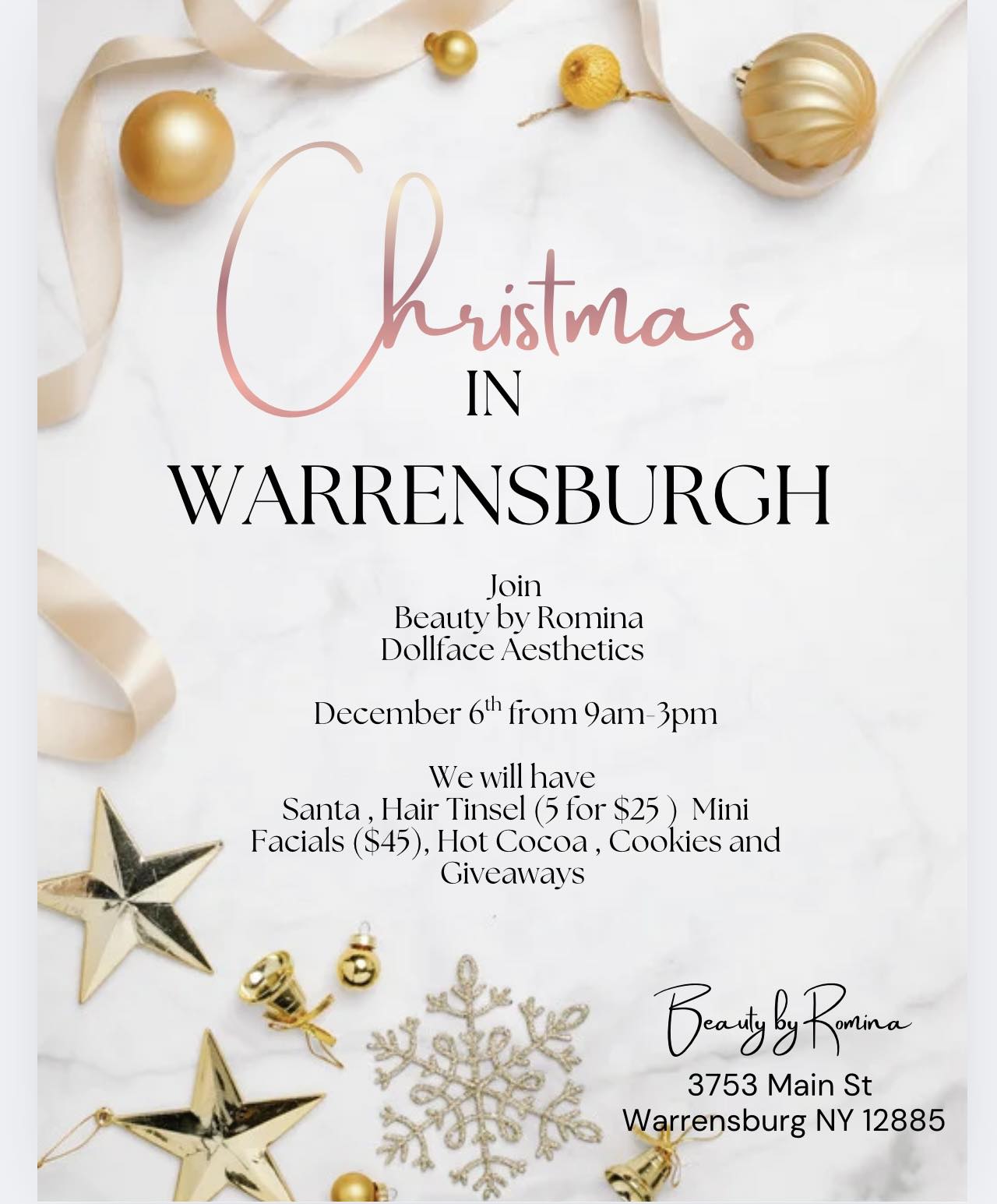 Beauty By Romina Christmas!