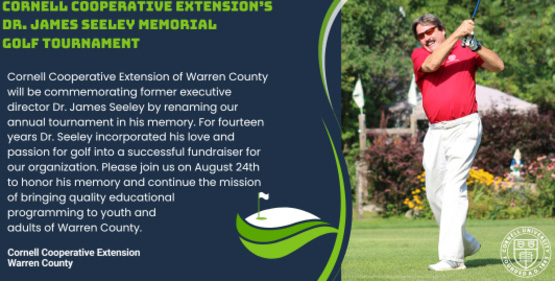 15th Annual Cornell Cooperative Extension Dr. James Seeley Memorial Golf Tournament