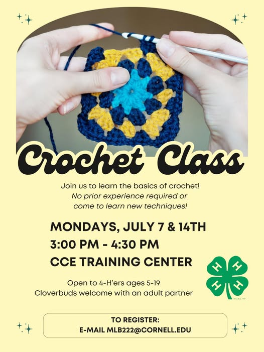 4H Crochet Class