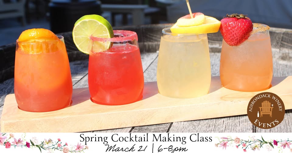 Spring Cocktail Making Class